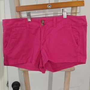 American Eagle Pink Shorts Size 6 Stretch